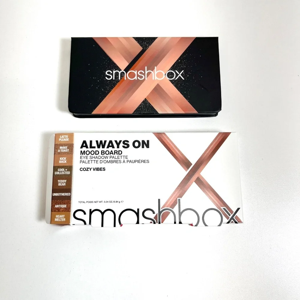 Smashbox Eye Shadow Palette Always On Mood Board Cozy Vibes Matte